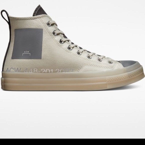 CONVERSE x A-COLD-WALL chucks s10.5 RARE men’s limited edition - Picture 5 of 6